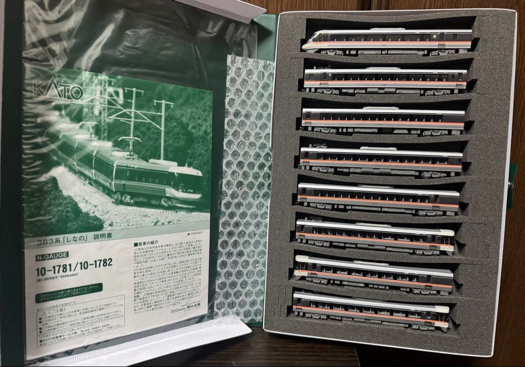 KATO 10-1781&10-1783 383系 しなの 6両基本+2両増結