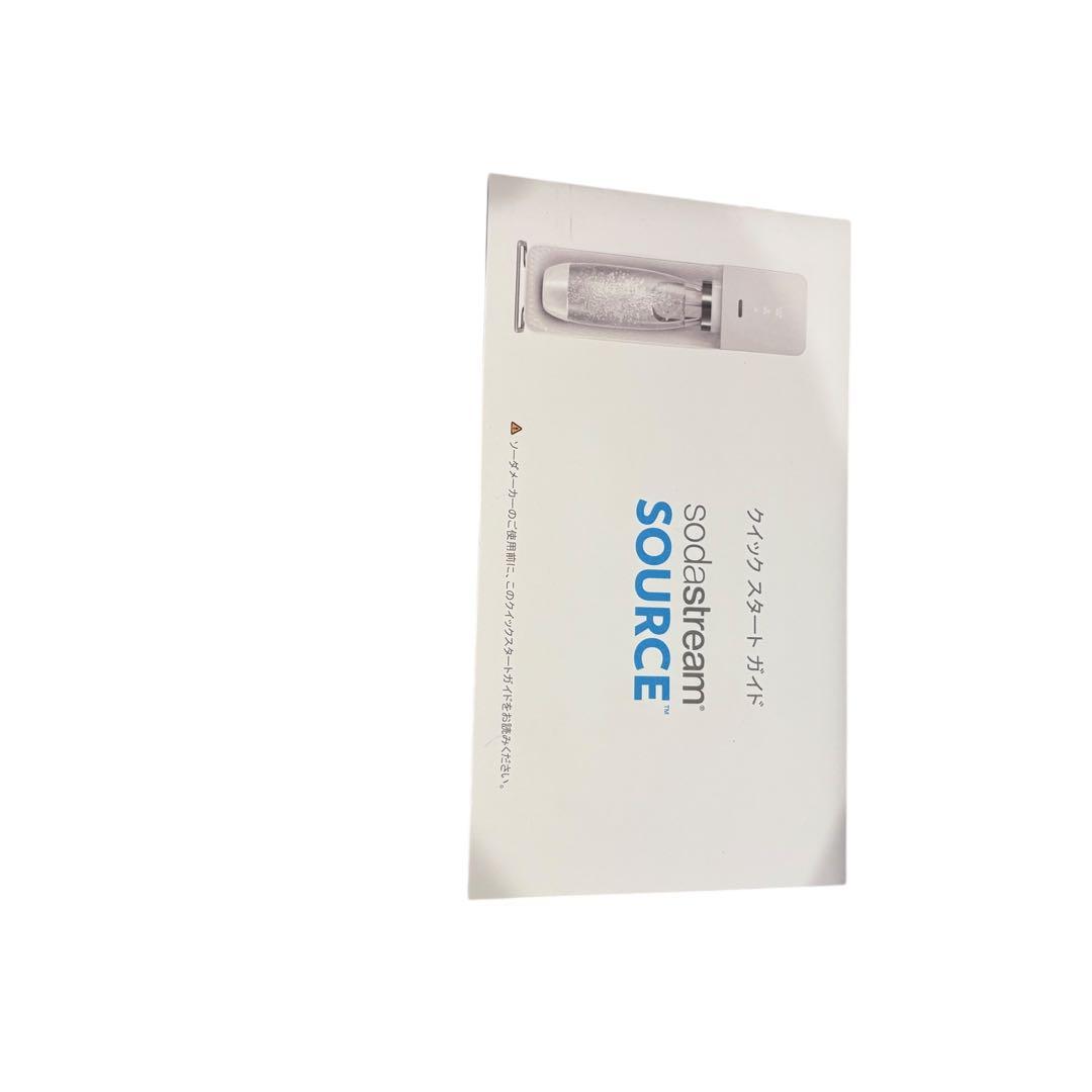 【新品】sodastream SOURCE 炭酸水メーカー 黒