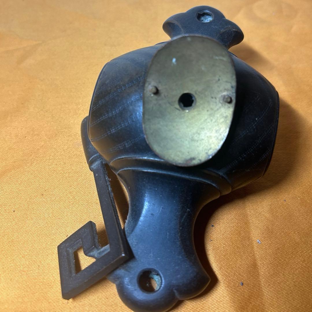 唐銅 福槌に鼡 置物 銅香炉 打ち出の小槌に鼠小判