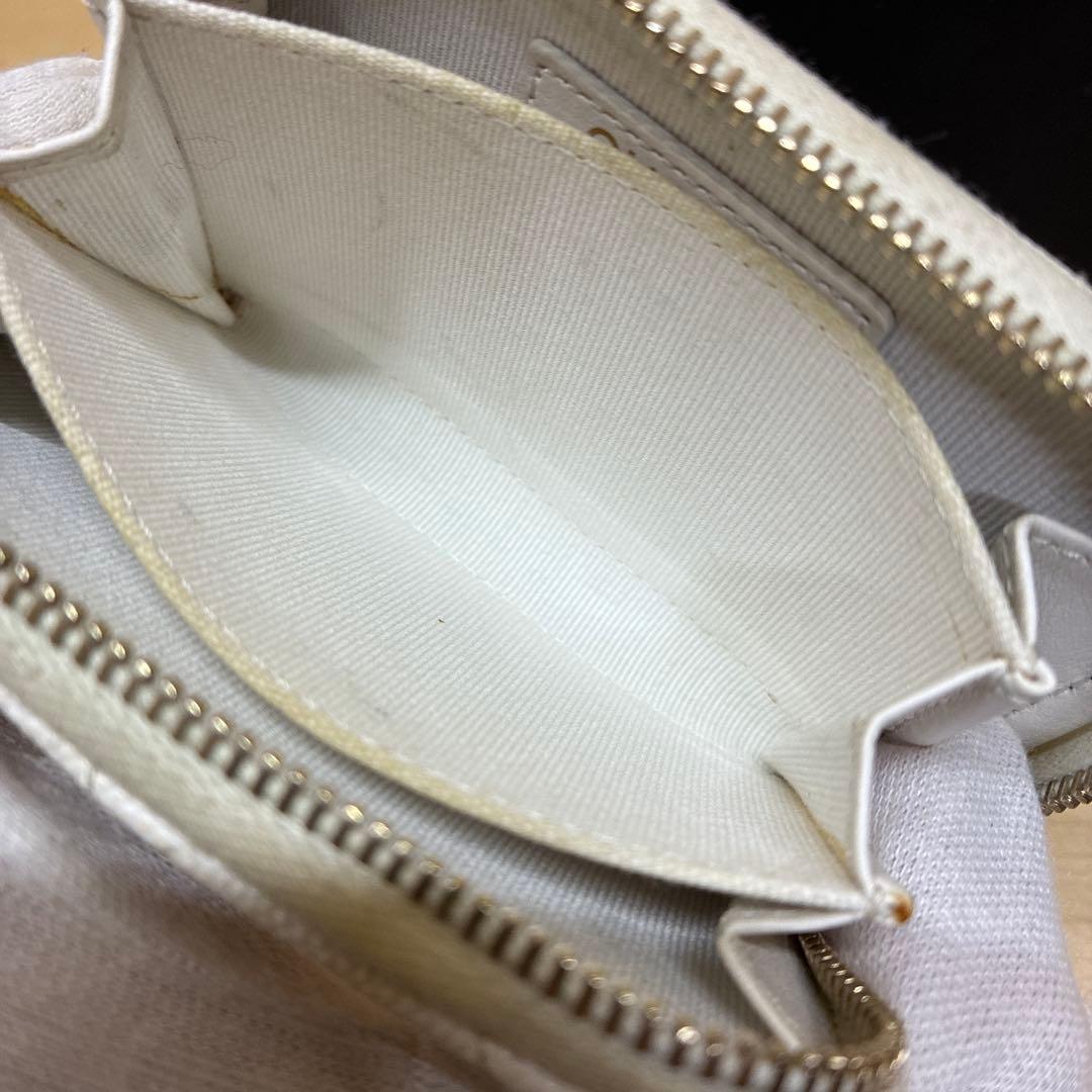 シャネル　ケース　カードケース　キャビアスキン　ココマーク