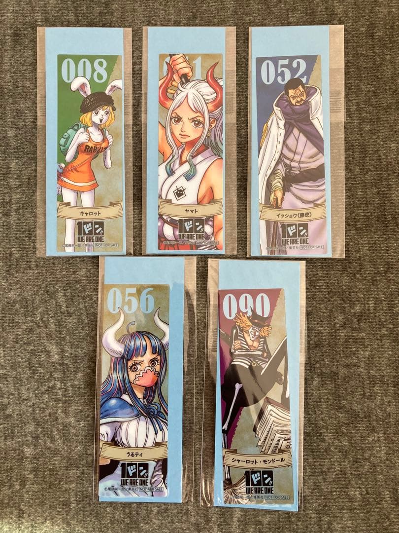 ワンピース　クリアしおり　100巻　まとめ売り