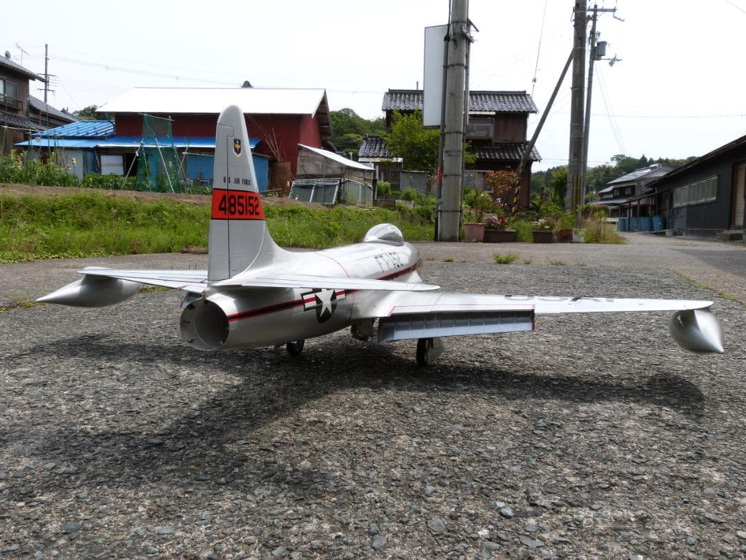 ★USAF Lockheed F-80 シューティングスター　ラジコン飛行機