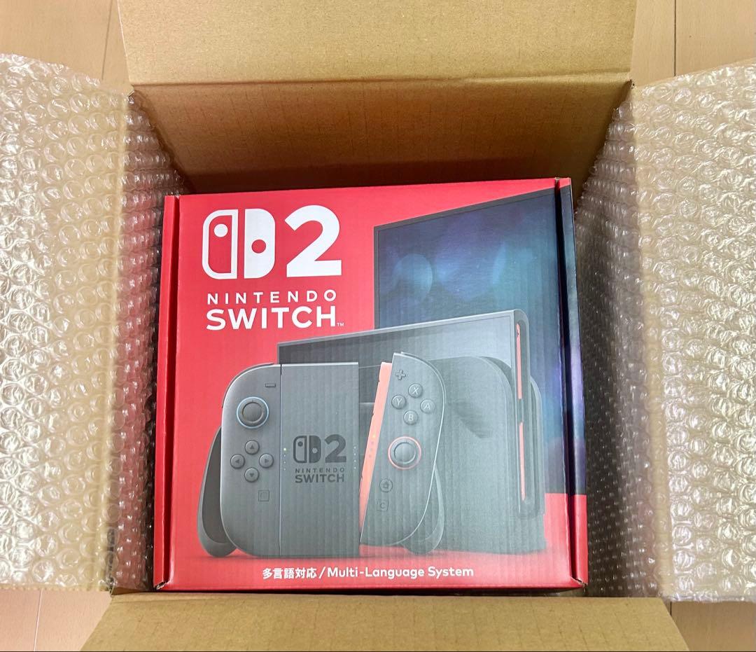 【新品未開封】任天堂Switch2 多言語版　日本国内版　未開封　匿名配送