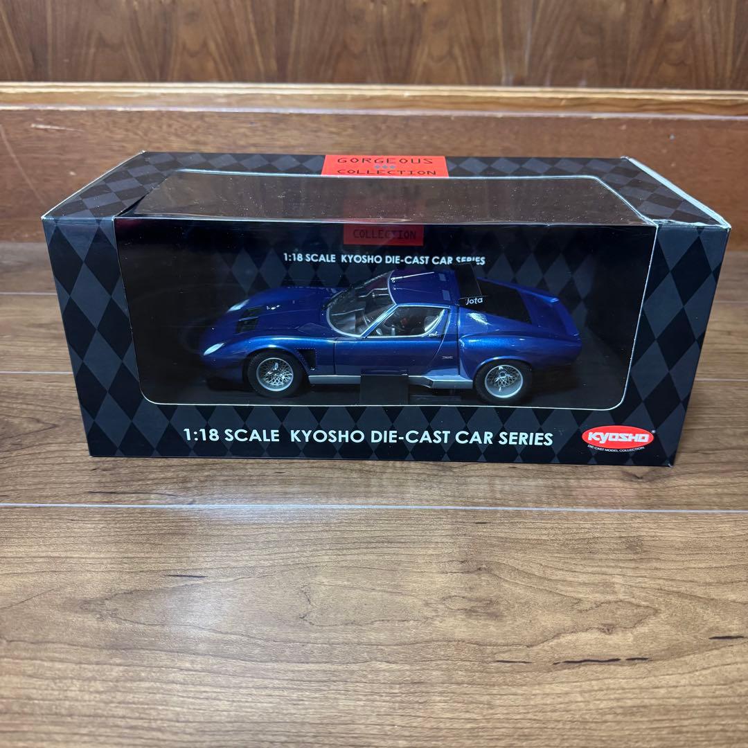 激レア‼️絶版未展示品 京商 1/18 ランボルギーニ JOTA イオタ SVR