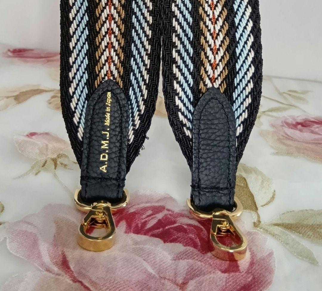 ADMJ☆イタリアンテープ☆ショルダーストラップ☆ショート☆タマミワタナベZAO