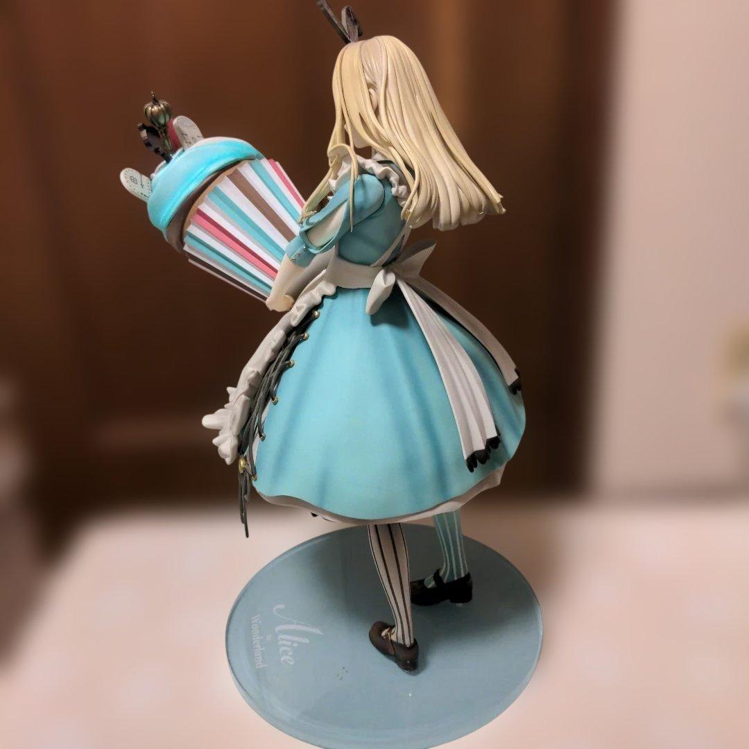 【訳あり】不思議の国のアリスフィギュア　赤倉イラスト　ユニオンクリエイティブ