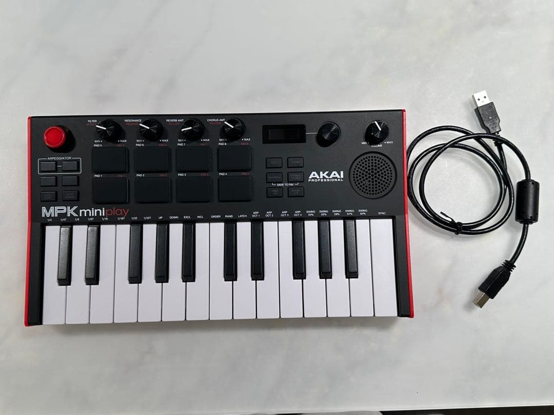 AKAI Professional MIDIキーボードコントローラー 25鍵