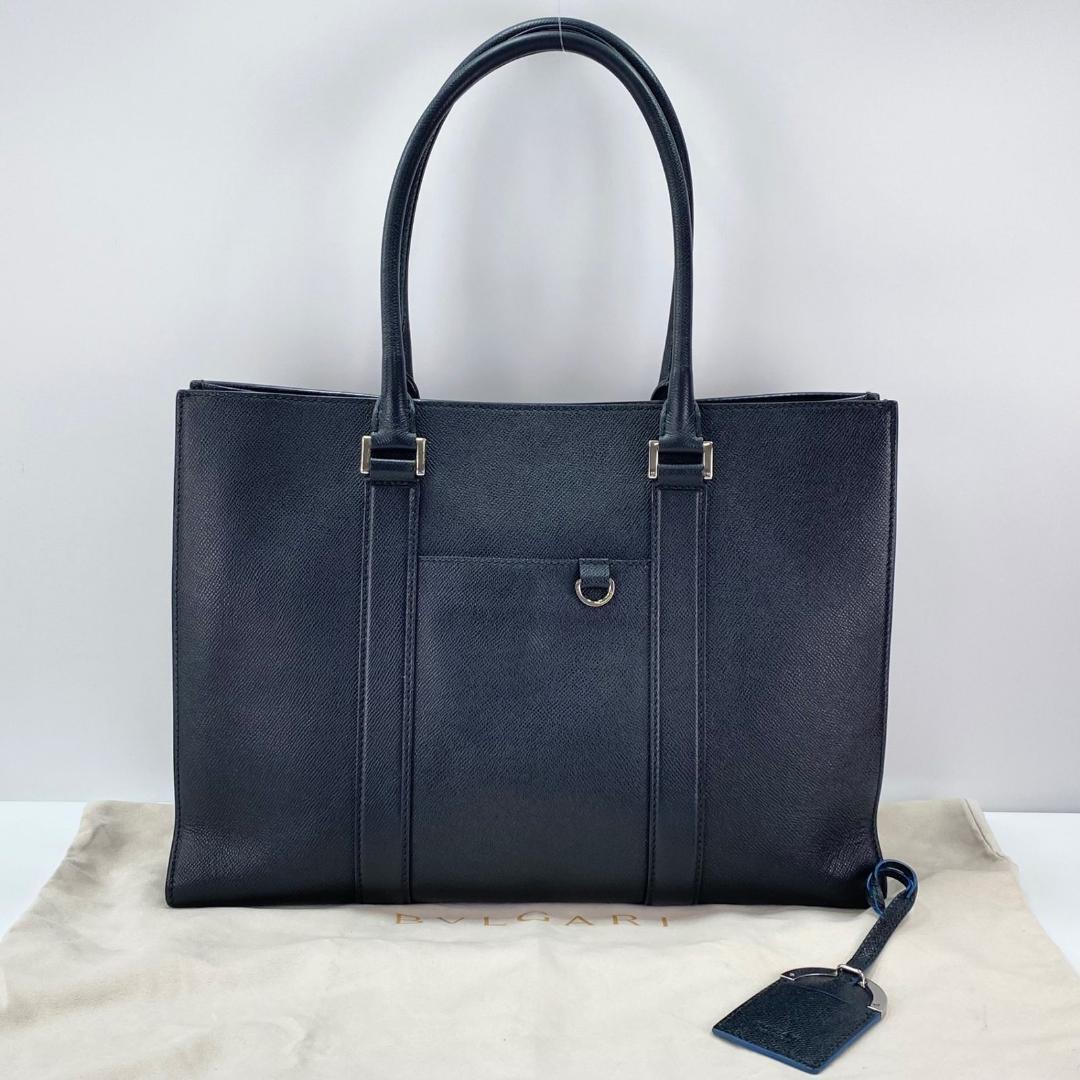 【美品】BVLGARI ブルガリ マン トートバッグ 37625
