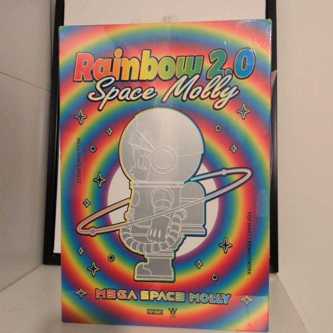 POPMART MEGASPACE MOLLY Rainbow 2.0 400％