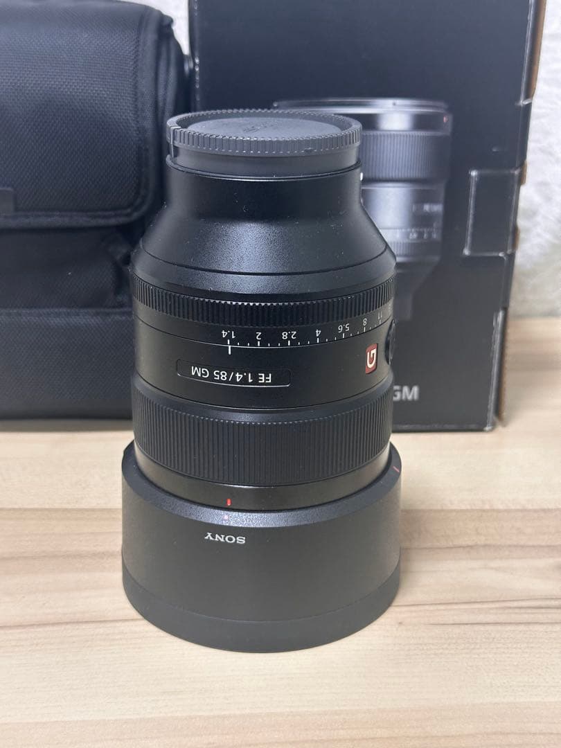 SONY FE 85mm F1.4 GM レンズ　レンズ保護フィルター付き