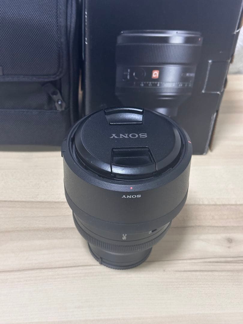 SONY FE 85mm F1.4 GM レンズ　レンズ保護フィルター付き