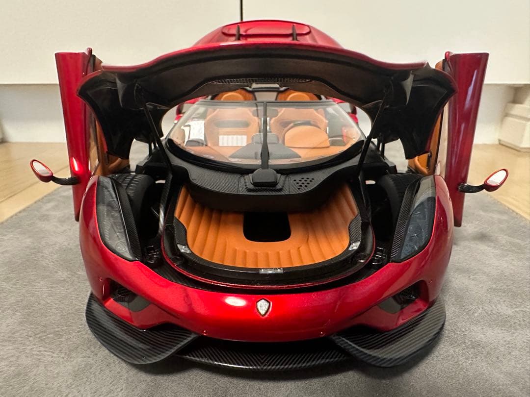 オートアート AUTOart 1/18 ケーニグセグ レゲーラ ミニカー 全開閉