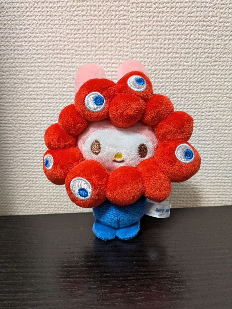 サンリオ ミャクミャク なりきりぬいぐるみ カラビナ マイメロ