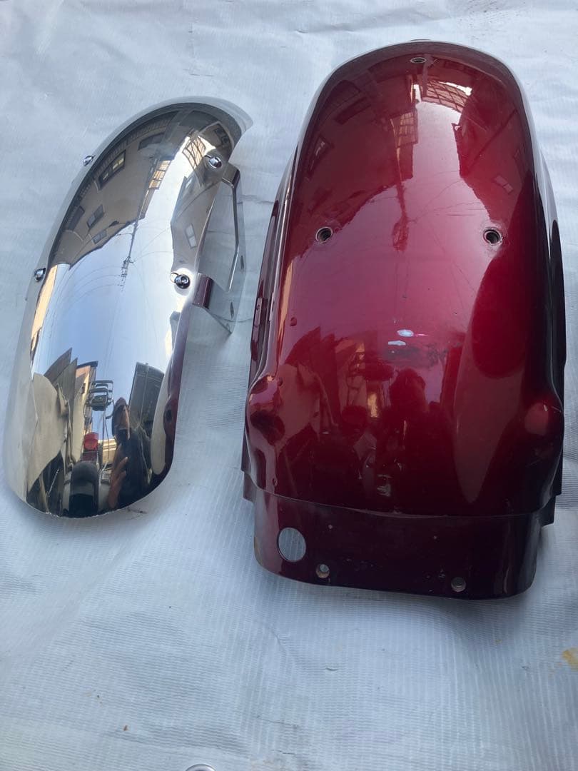 カワサキ　エストレヤ　タンク　フェンダー　セット　純正　オリジナル　エストレア