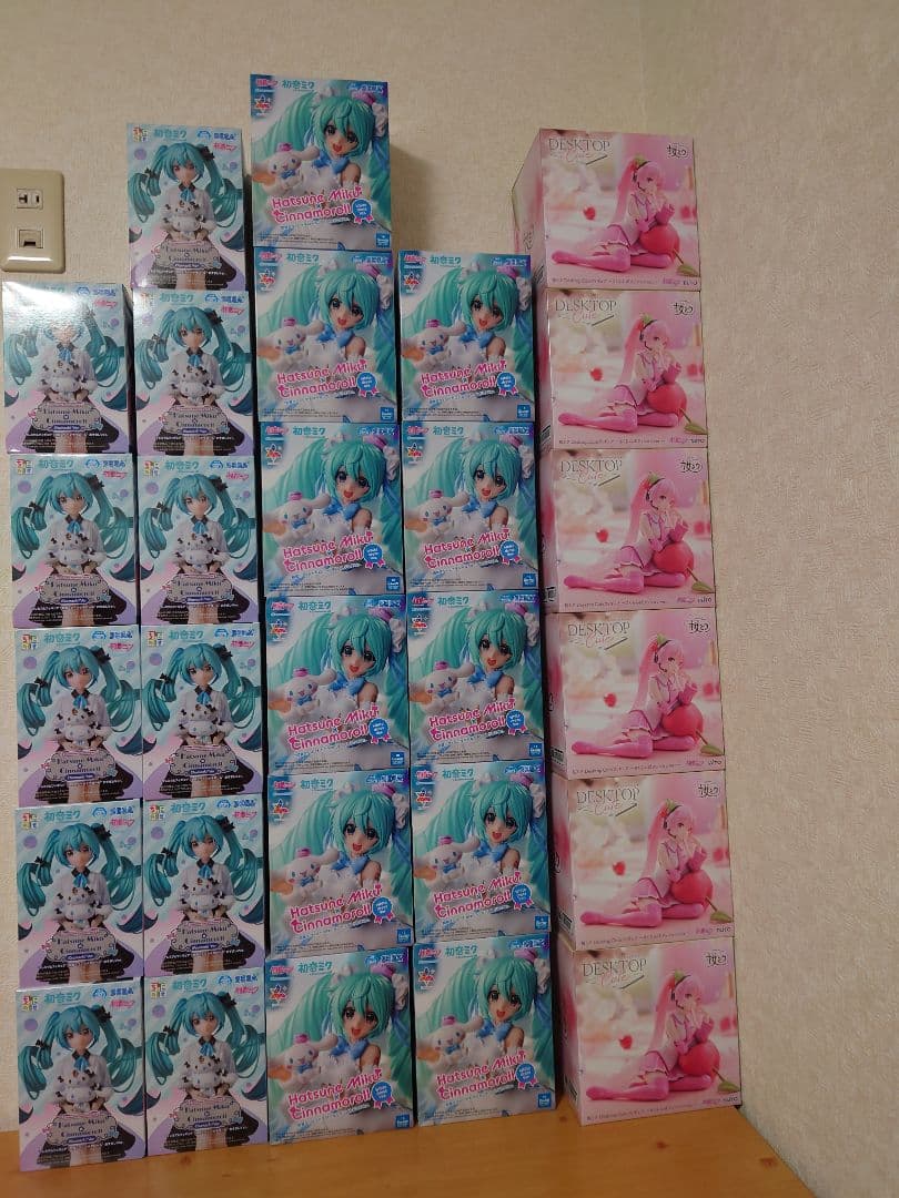 初音ミク　シナモンロール　桜ミク　Desktopcute　計28個
