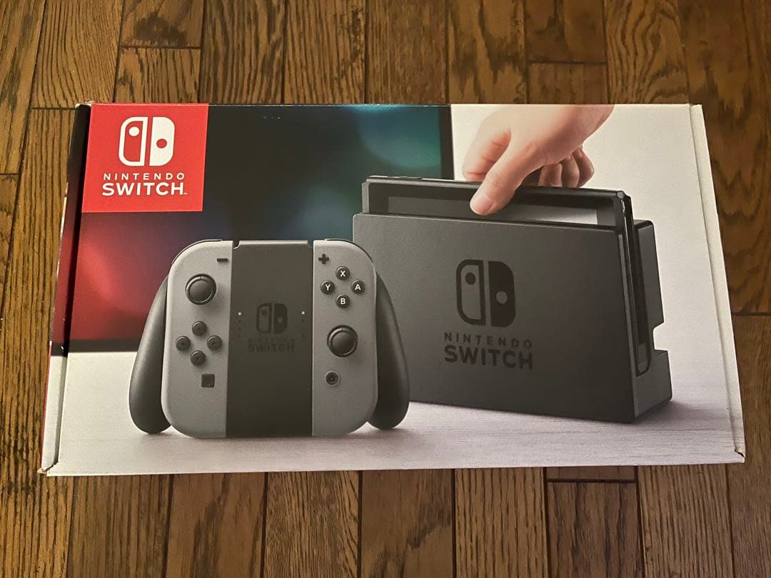 Nintendo Switch 本体 グレー （美品）