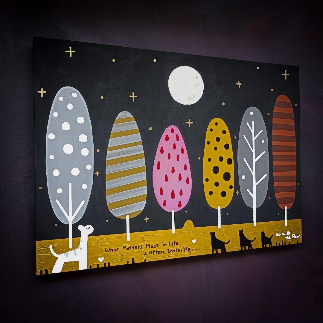 ✿月野乃亜 原画 2025年／594×420mm 現代アート 250903