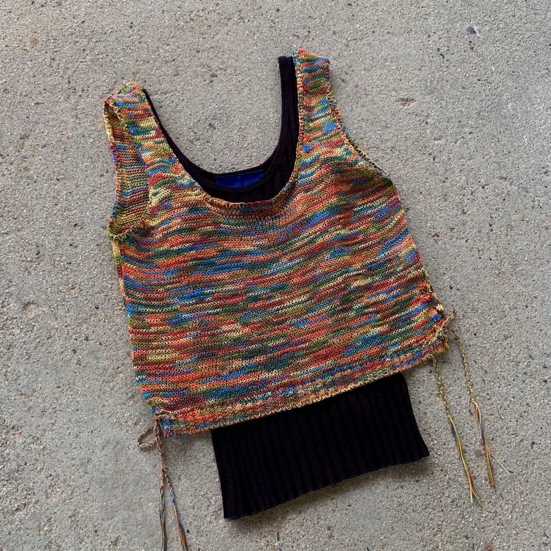 67NOWOS ノーウォス メッシュニットタンク ファビアンルー 定価3.8万