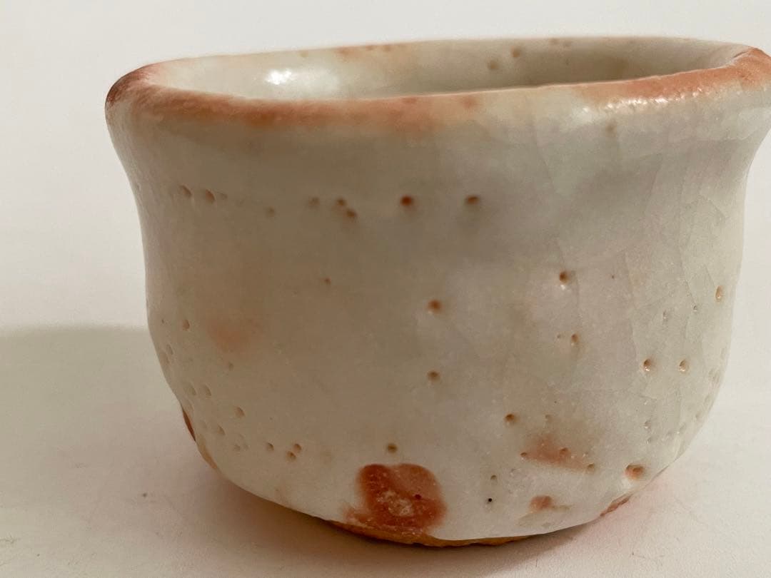 陶芸家　人間国宝　鈴木藏　鈴木蔵　志野　ぐい呑　志埜　酒器　酒盃　共箱