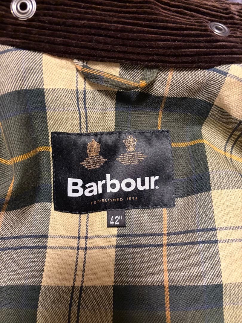 週末限定セールBARBOUR BEDALE ビデイルジャケットオーバーサイズ42