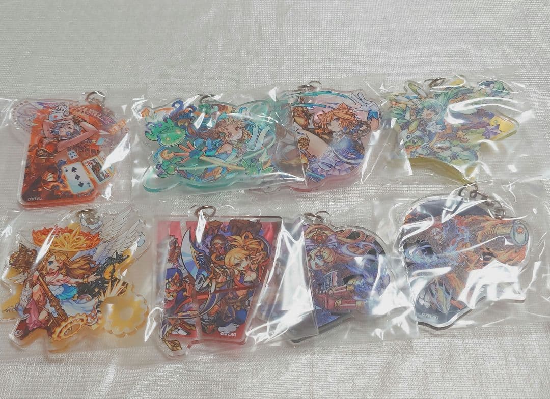 モンスト　コレクションシンボルマークキーホルダー　24種