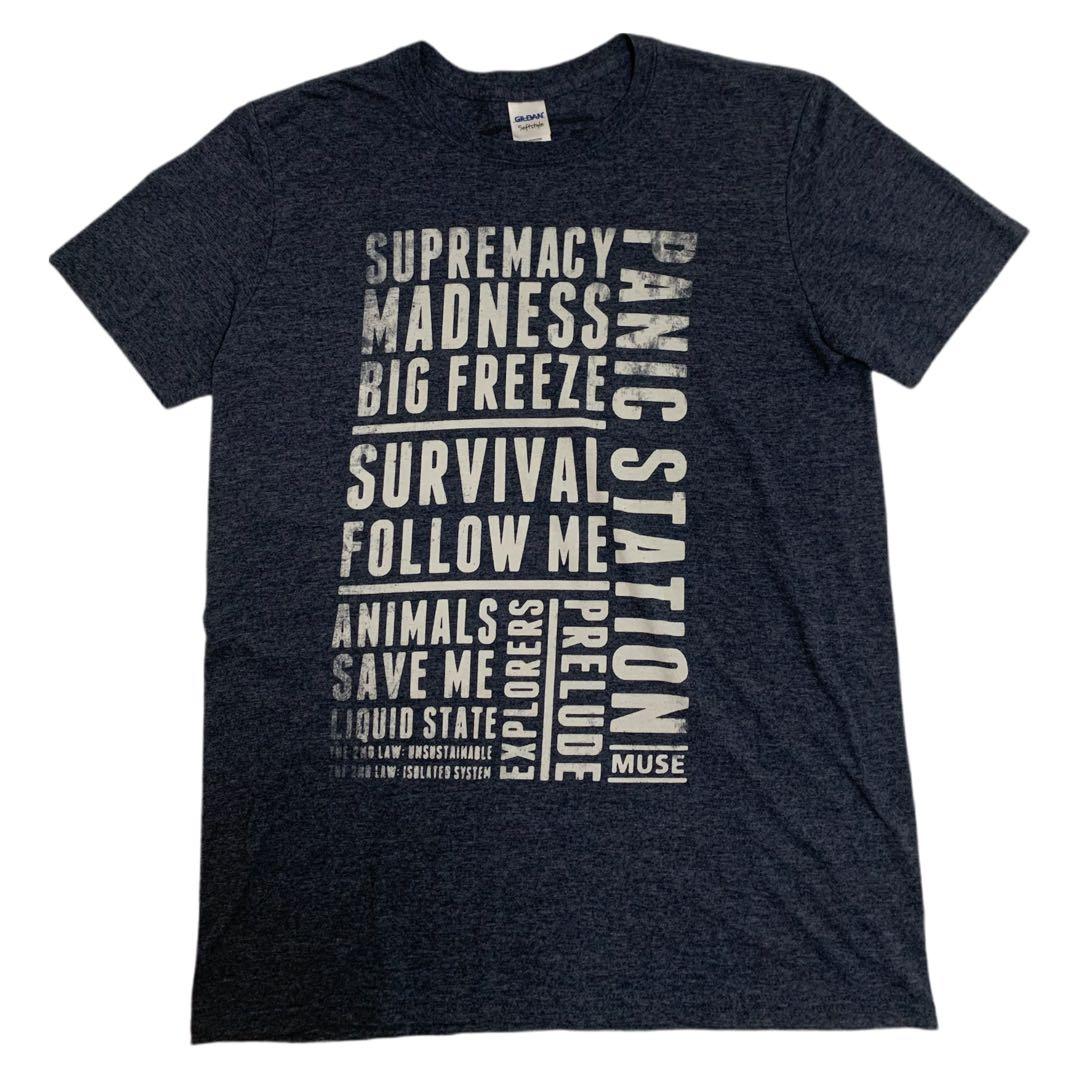 MUSE ミューズ 2012s The 2nd Law Album Tシャツ M