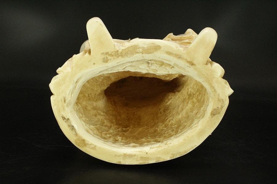 中国美術 白磁 徳化窯 人物 座像 高46cm(RC989)