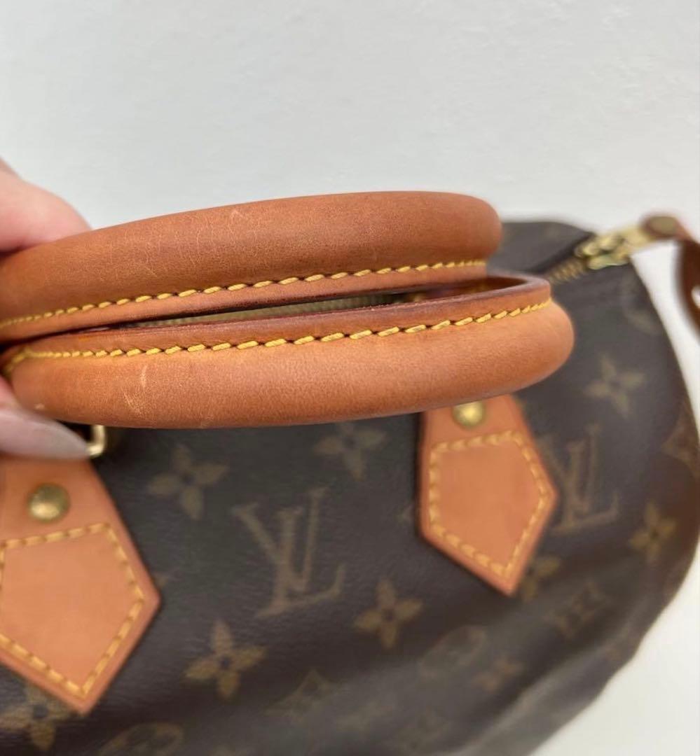 ルイヴィトン●スピーディ25 ●正規ショルダー付き●斜め掛け●中古美品