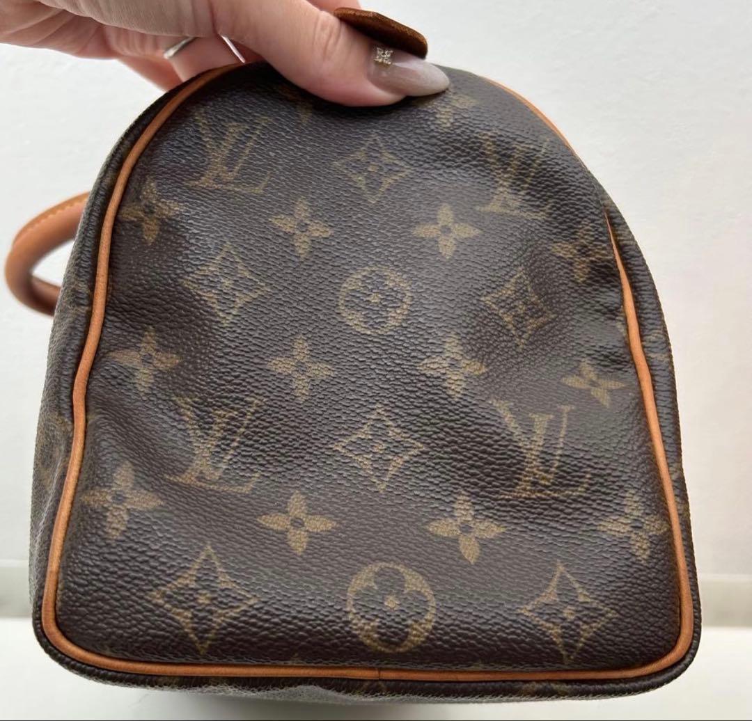 ルイヴィトン●スピーディ25 ●正規ショルダー付き●斜め掛け●中古美品