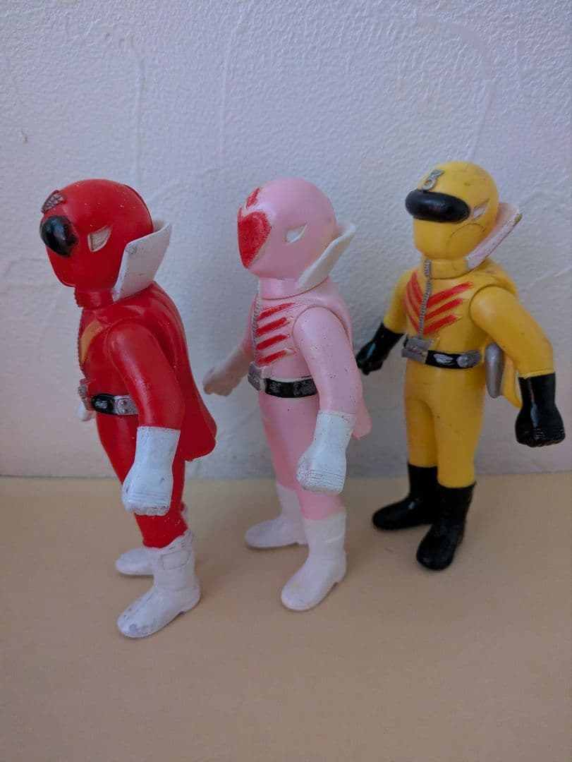 【年代物】ゴレンジャー　3体まとめて