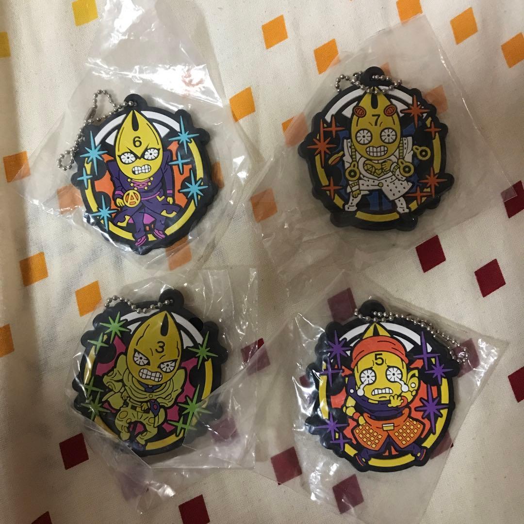 ジョジョの奇妙な冒険 第5部 シックス・ピストルズ ラバーストラップ