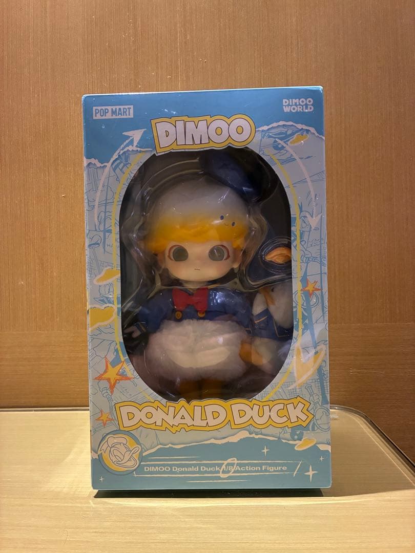 新品 popmart dimoo world donald duck 1/8
