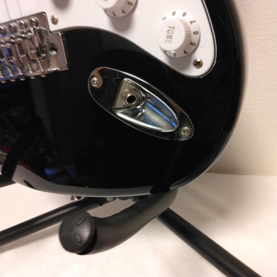 SELDER ブラック エレキギター ストラトキャスタータイプ