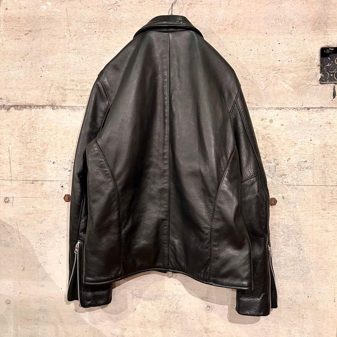 00s USA製 VANSON バンソン レザー ジャケット シングル