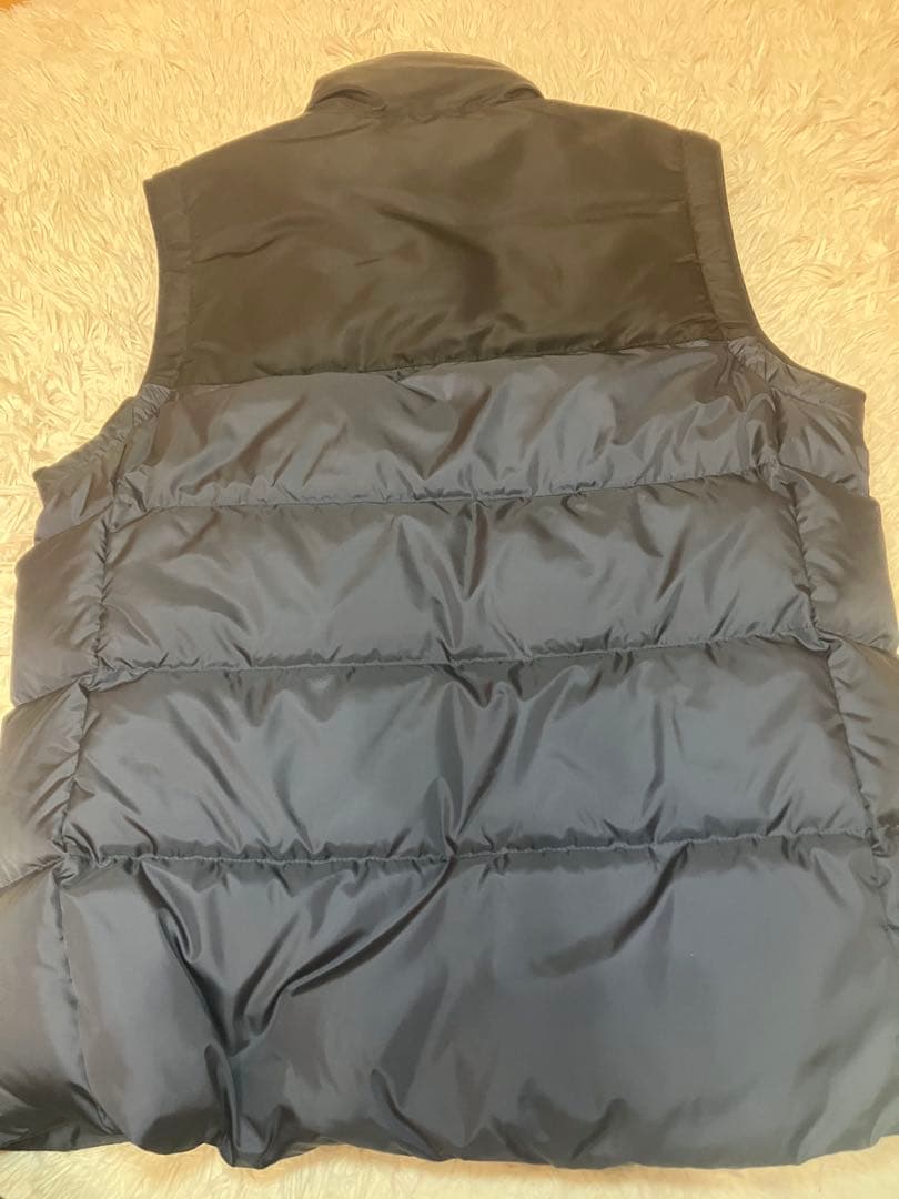 新品BLACK LABEL CRESTBRIGE ネイビー ダウンベスト Ｌ