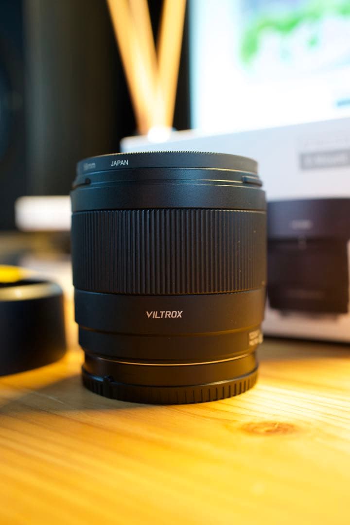 VILTROX 50mmf2 フィルター付き　eマウント 単焦点