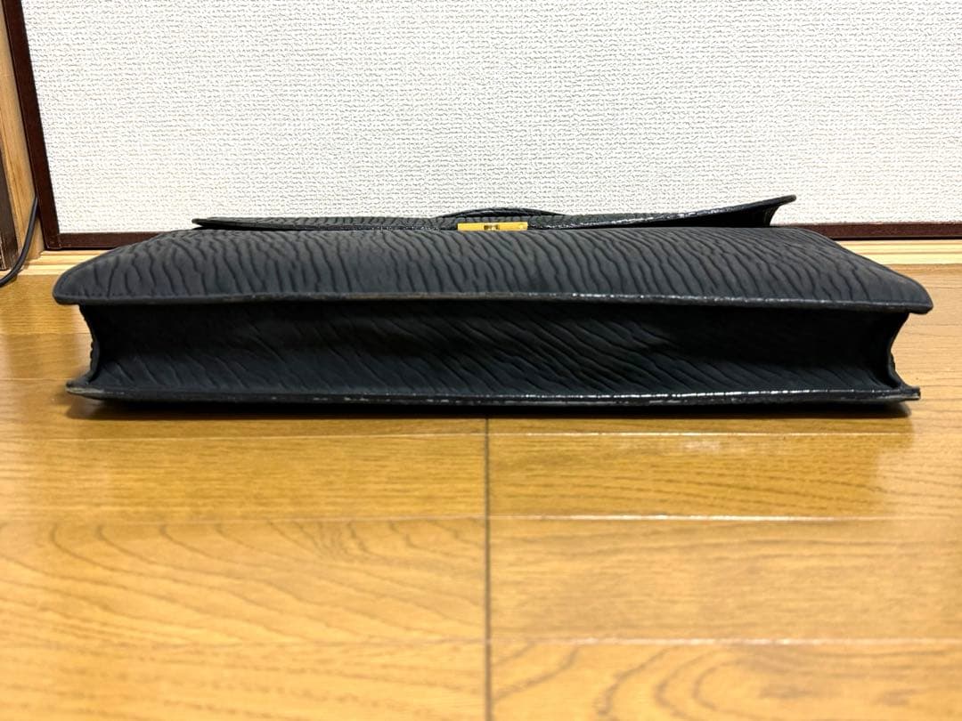 u*8様 Valextra ヴァレクストラ 黒ブリーフケース ビンテージ イタリ