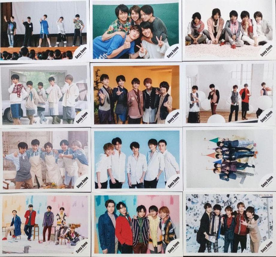 Sexy Zone 集合 写真 ① 佐藤勝利 菊池風磨 中島健人 松島聡