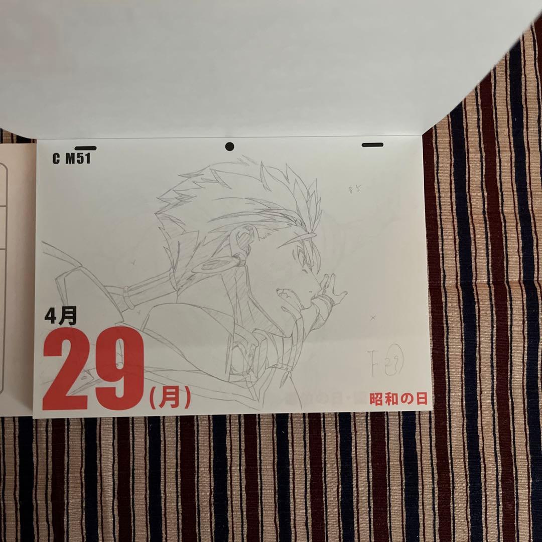 日めくりカレンダー　メモ帳　ランサー