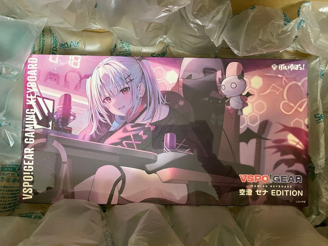 【新品未開封】ぶいすぽっ！ ゲーミングキーボード 空澄セナ VSPO! GEAR