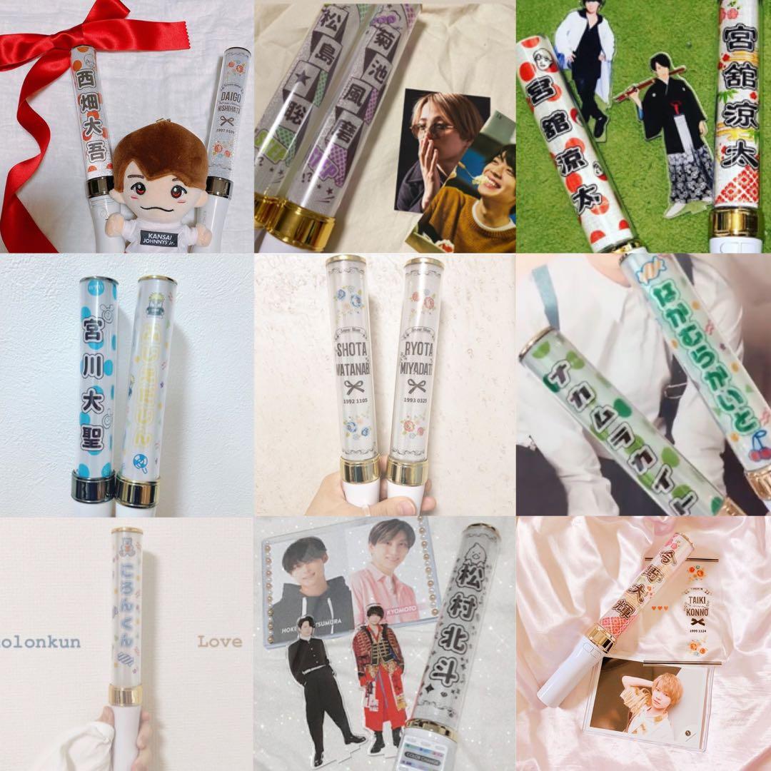 ✴︎モノクロ✴︎キンブレシート　ペンライト　シート　オーダー受付中❣️