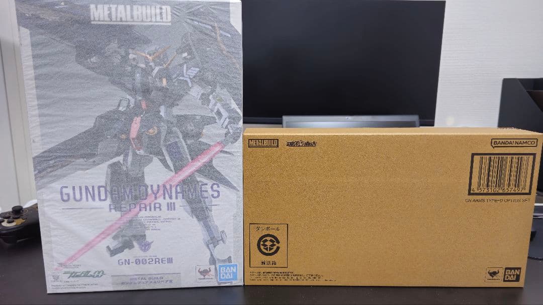 メタルビルド ヂュナミス リペアIII GN Arms Type Dセット