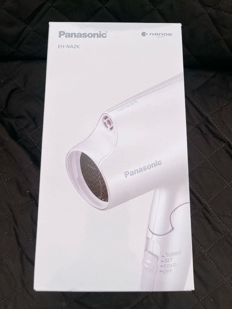 新品未使用 Panasonic ヘアードライヤー ナノケア EH-NA2K-W