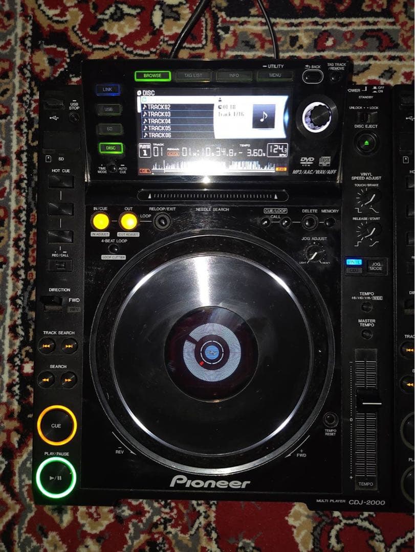 Pioneer CDJ-2000 DJ機材