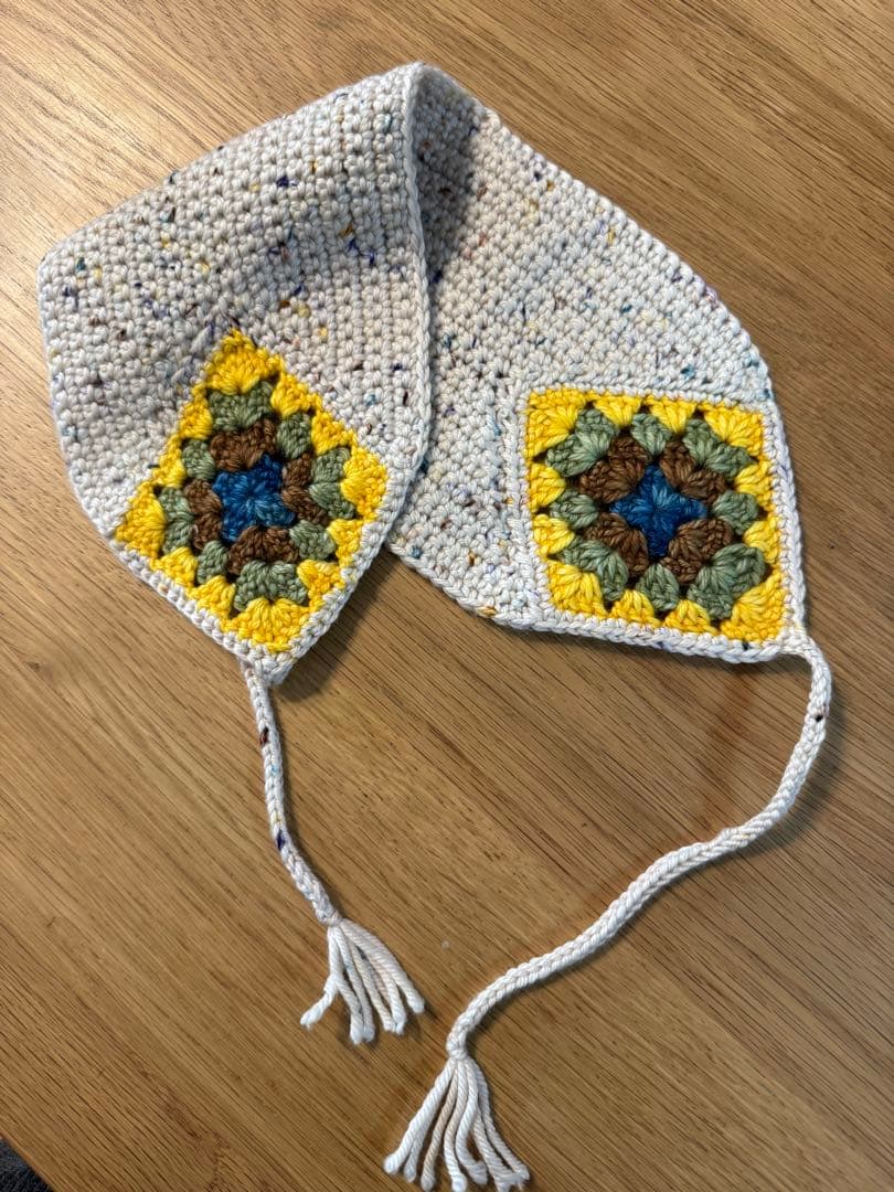 【未使用】Misha&Puff Crochet Headwarmer