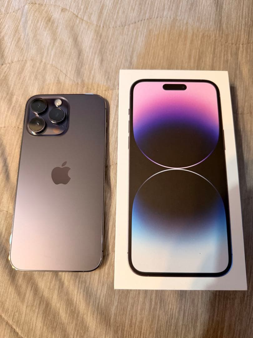 Apple iPhone 14 Pro Max ディープパープル　256g 本体