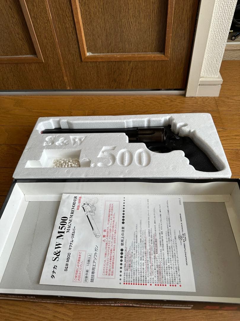 タナカ S&W M500 8 3/8インチ ガスリボルバー　マグナムリボルバー