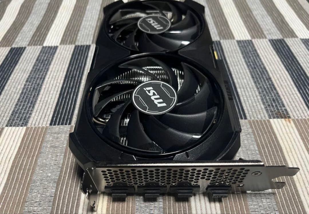 グラフィックボード・グラボ・ビデオカード MSI RTX4060 Ti VENTUS 2X BLACK OC 16GB
