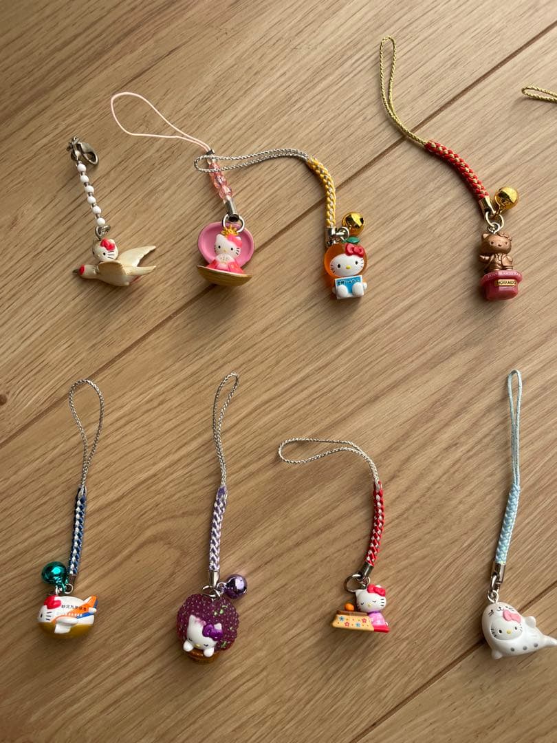 【レア】ご当地キティ　根付け　キーホルダー　ストラップ　41点　大まとめ売り