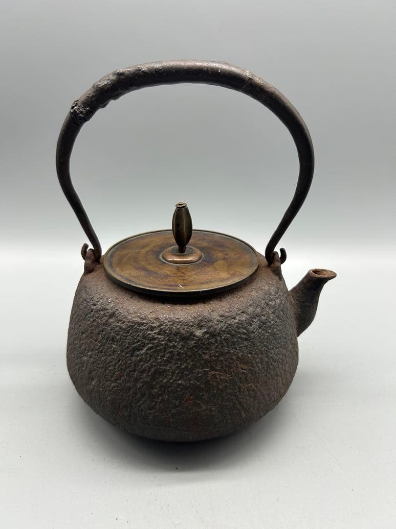鉄瓶　紫金銅